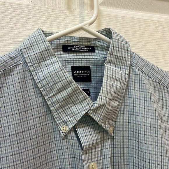 Blue button down dress shirt - Picture 3 of 10